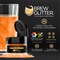 Brew Glitter - Orange Edible Drink Glitter (4g, x1 Flip-Cap Jar) for Beer, Cocktails and Beverages